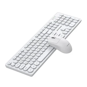 کیبورد و ماوس بی سیم میتسوشیدا مدل KC-AN500 به همراه موس پد هدیه